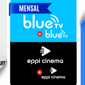 Blue TV + Eppi Cinema 2 Telas + Streaming Grátis Mensal